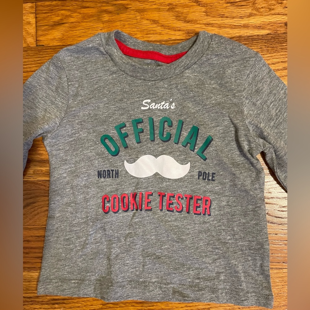 NWOT Falls Creek Kids Holiday Shirt - Size 12M
